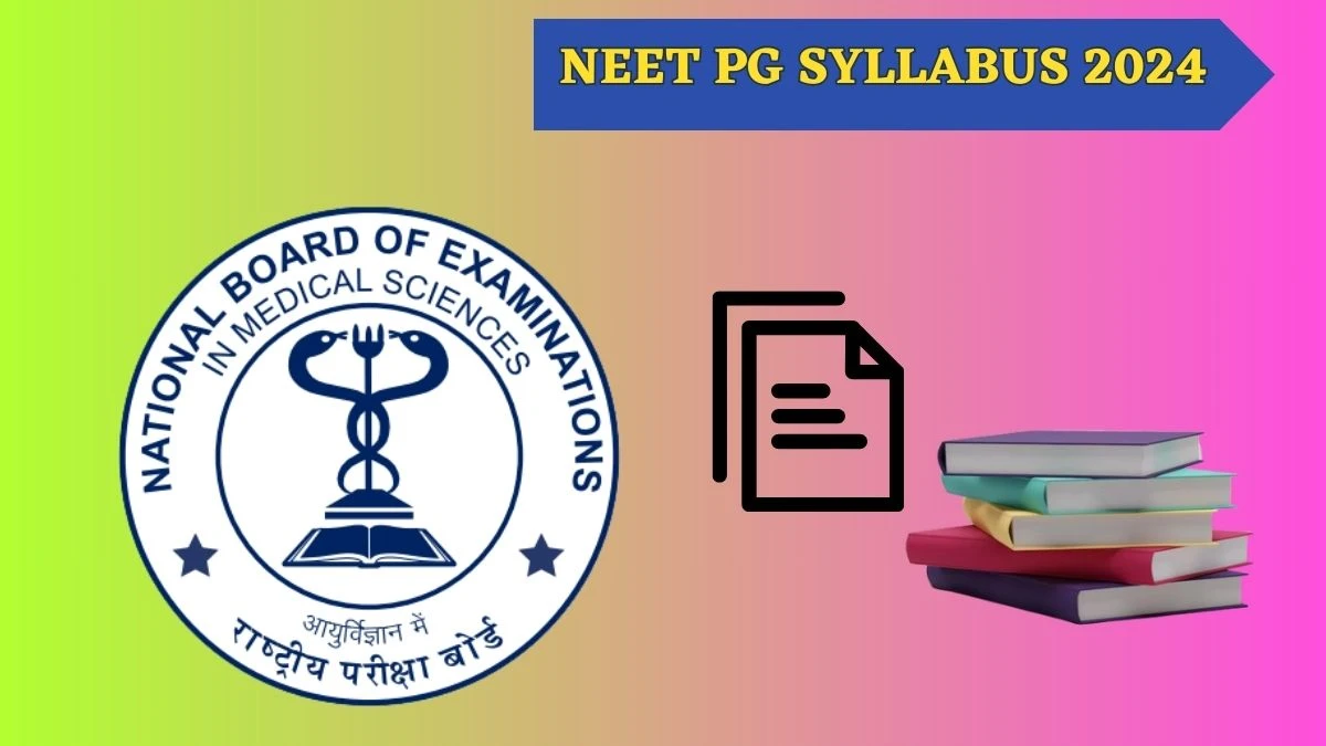 NEET PG Syllabus 2024 nbe.edu.in Download Pdf NEET PG Syllabus