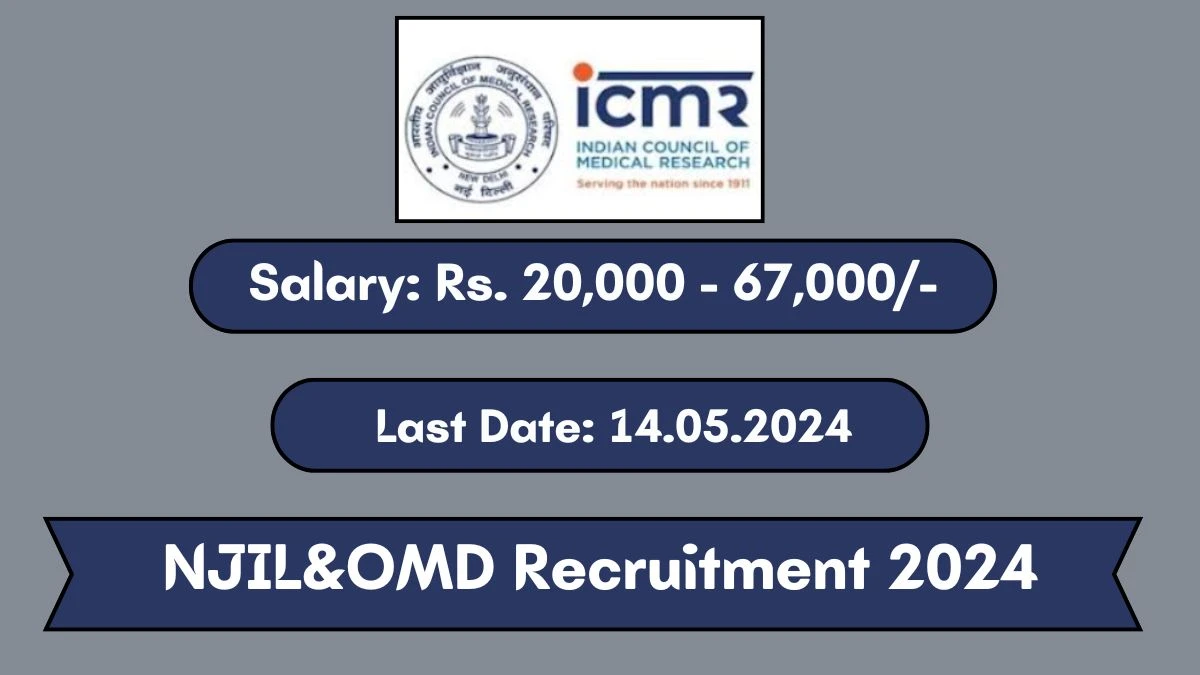 NJIL&OMD Recruitment 2024 New Opportunity Out, Check Vacancy, Post, Qualification and Application Procedure