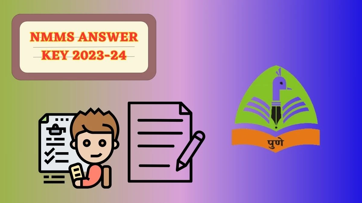 NMMS Answer Key 2023-24 nmmsmsce.in Download NMMS Answer Key