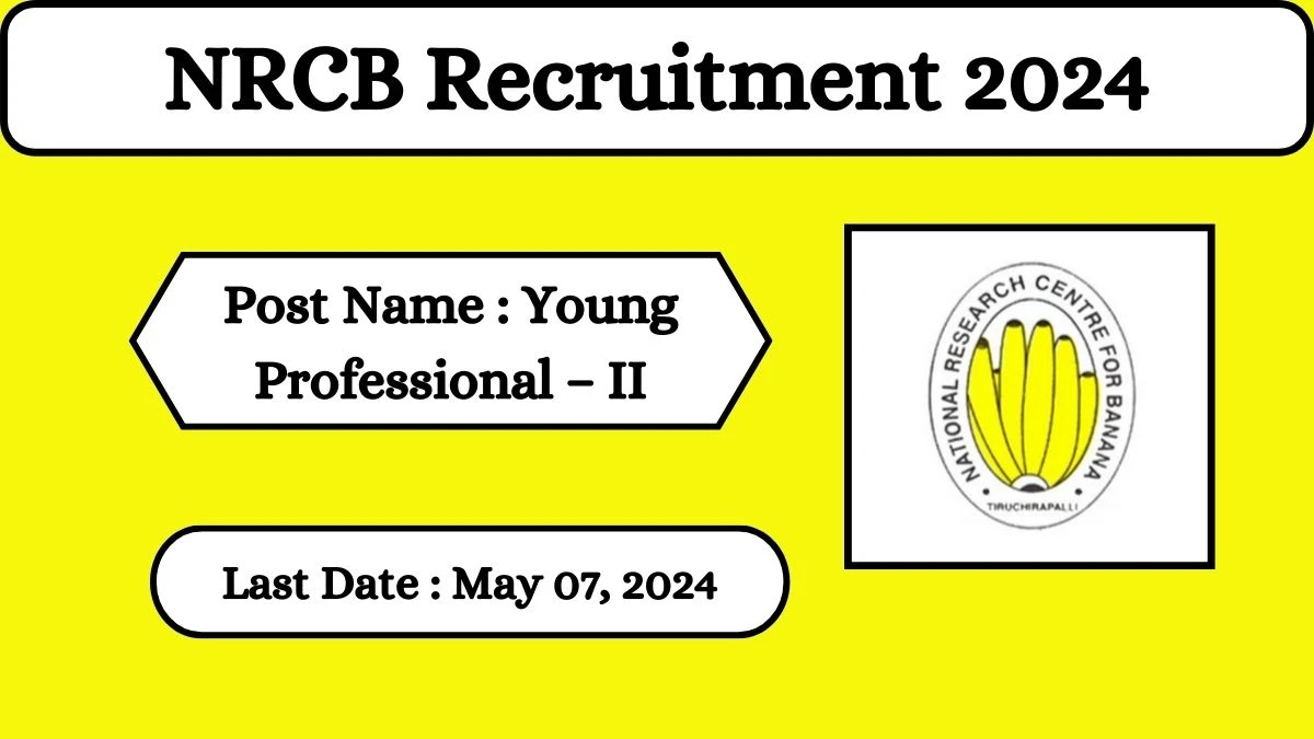 NRCB Recruitment 2024 Check Posts, Qualification And How To Apply