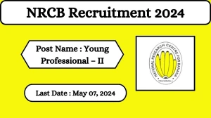 NRCB Recruitment 2024 Check Posts, Qualification A...
