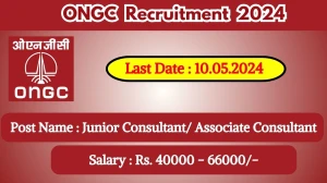 ONGC Recruitment 2024 New Notification Out, Check Post, Vacancies, Salary, Qualification, Age Limit and How to Apply