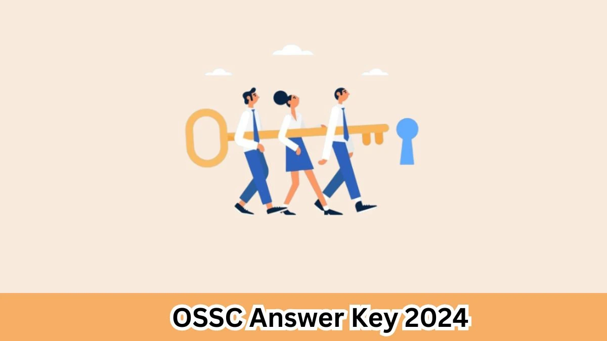 OSSC Answer Key 2024 Out ossc.gov.in Download Soil Conservation Extension Worker Answer Key PDF Here - 1 April 2024