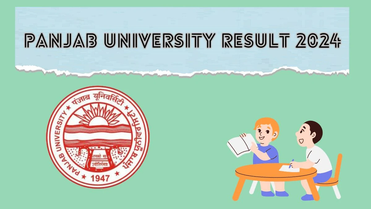 Panjab University Result 2024 (Announced) at puchd.ac.in