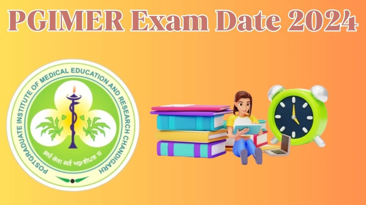 PGIMER Exam Date 2024 Check Date Sheet / Time Table of Stenographer pgimer.edu.in - 25 April 2024