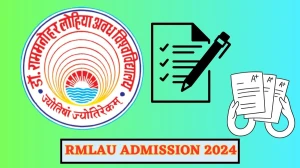 RMLAU Admission 2024 rmlau.ac.in Direct Link Here