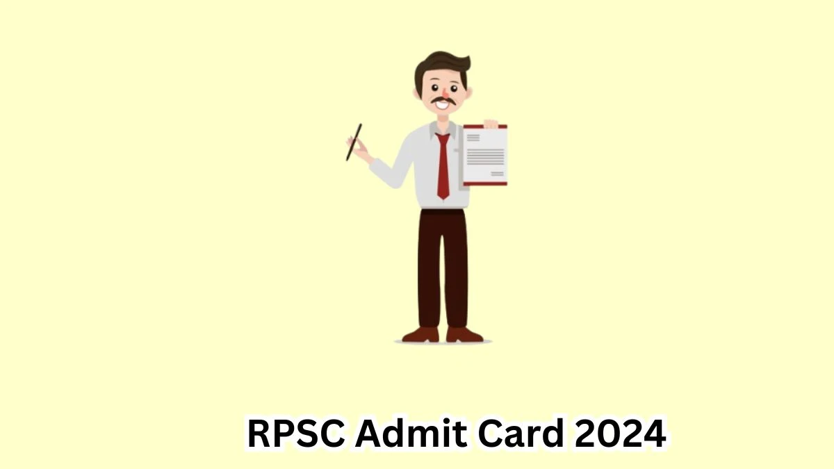 RPSC Admit Card 2024 Release Direct Link to Download RPSC Junior Legal Officer Admit Card rpsc.rajasthan.gov.in - 26 April 2024