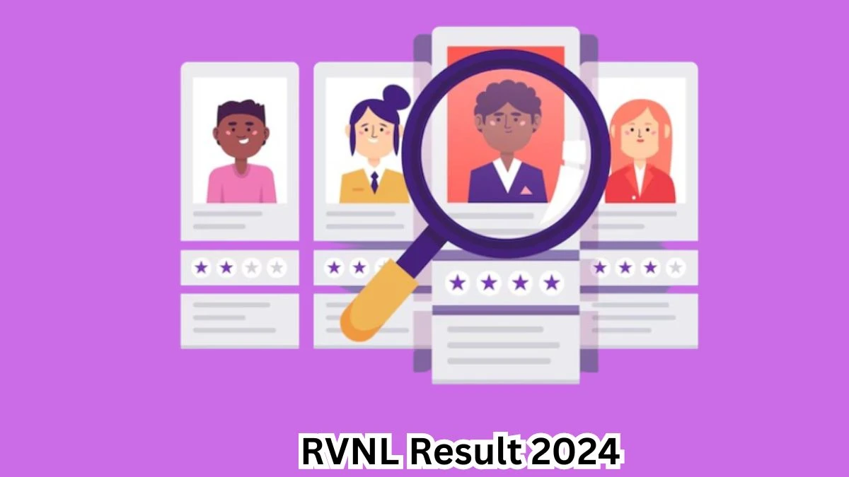 RVNL Result 2024 Declared rvnl.org Various posts Check RVNL Merit List Here - 08 April 2024