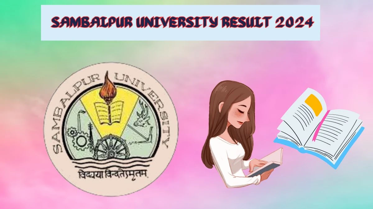 Sambalpur University Result 2024 (Declared) at suniv.ac.in