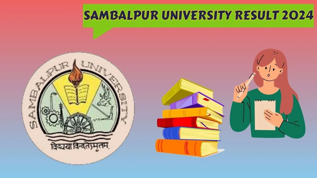 Sambalpur University Result 2024 (Declared) at suniv.ac.in