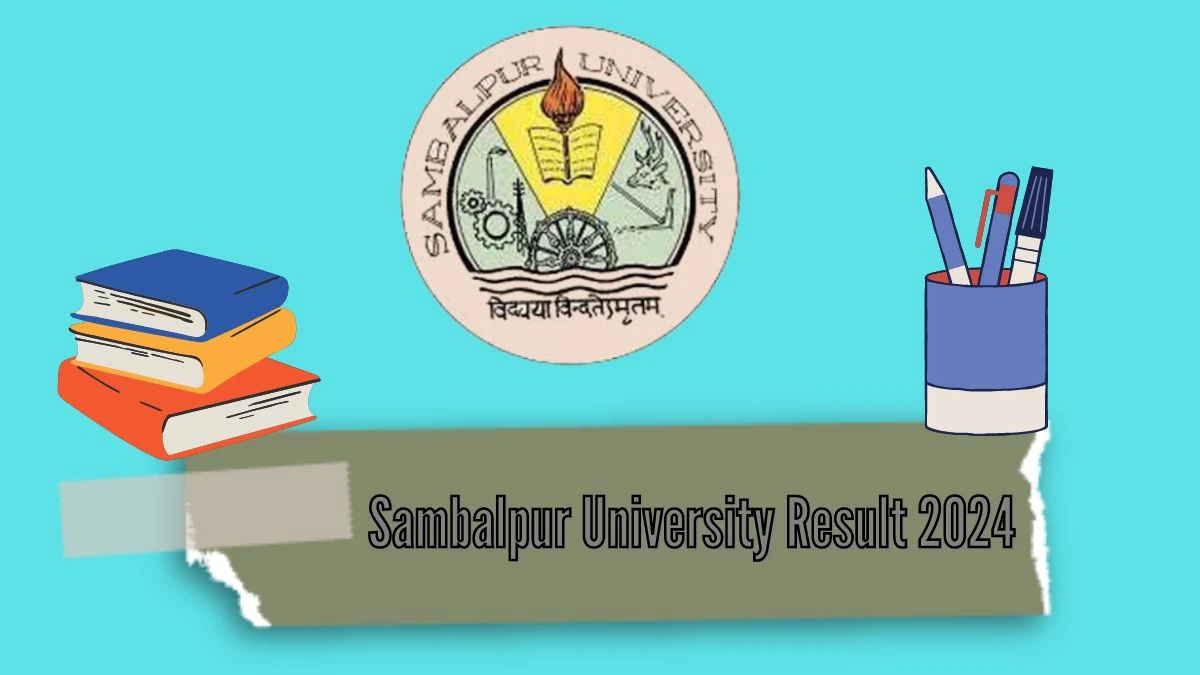 Sambalpur University Result 2024 (Released) at suniv.ac.in