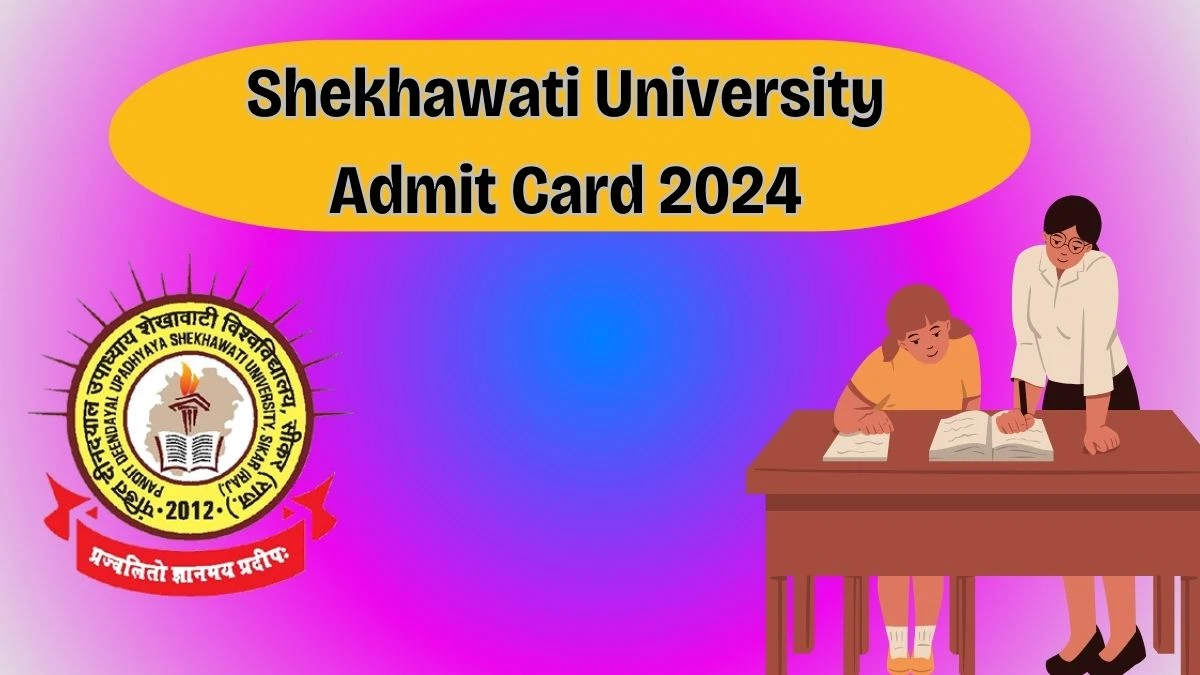 Shekhawati University Admit Card 2024 (Announced) shekhauni.ac.in