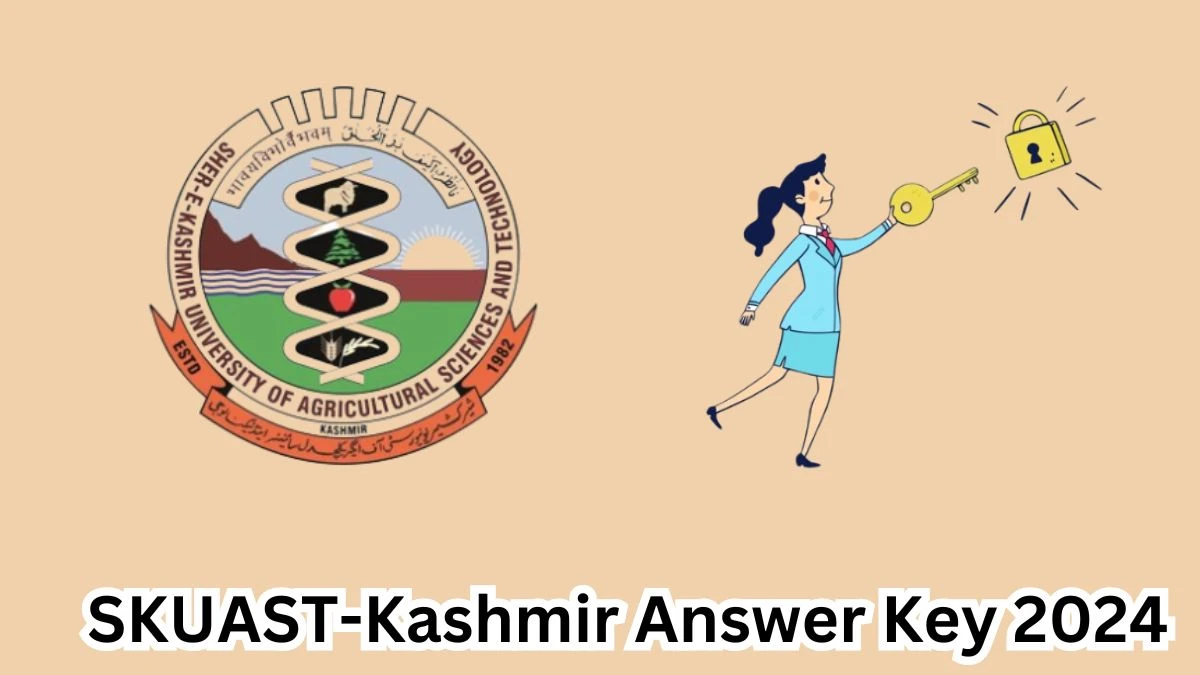 SKUAST-Kashmir​ Answer Key 2024 Available for the  Programme Assistant Download Answer Key PDF at skuastkashmir.co.in - 15 April 2024
