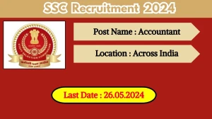 SSC Recruitment 2024 New Opportunity Out, Check Vacancy, Post, Qualification and Application Procedure