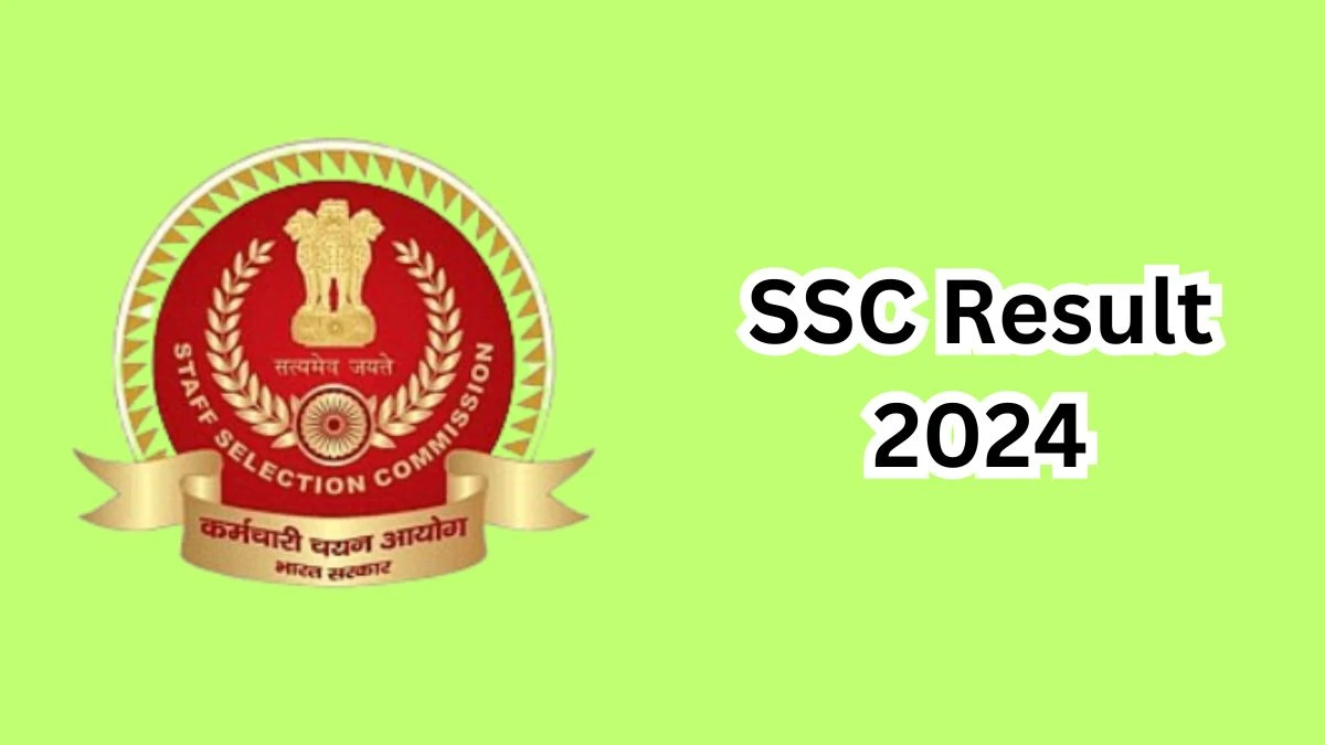 SSC Result 2024 Declared ssc.nic.in Sub Inspector Check SSC Merit List Here - 06 April 2024