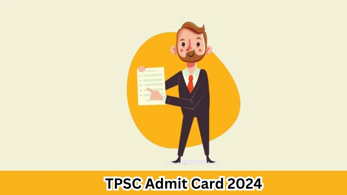 TPSC Admit Card 2024 will be released Agriculture Officer Check Exam Date, Hall Ticket tpsc.tripura.gov.in - 2 April 2024