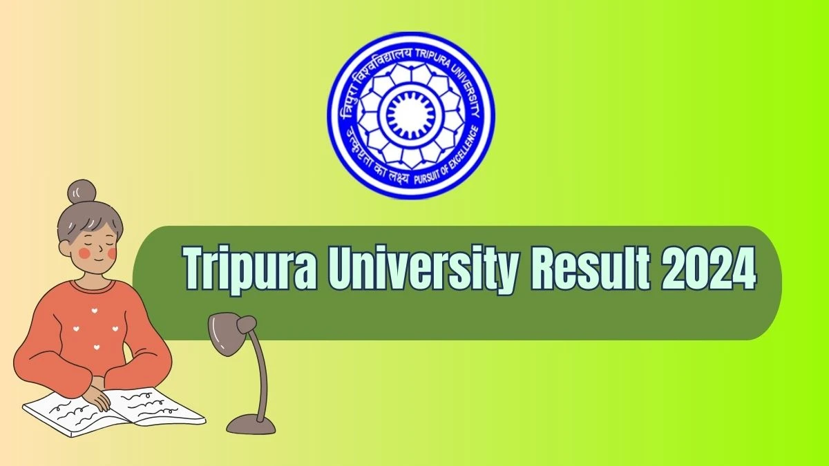 Tripura University Result 2024 (Out) at tripurauniv.ac.in Here