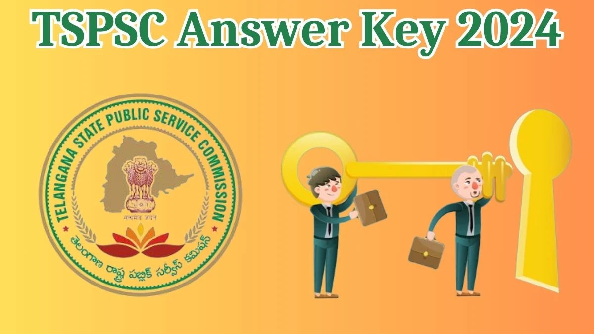 TSPSC Answer Key 2024 Out tspsc.gov.in Download Junior Lecturer Answer Key PDF Here - 25 April 2024