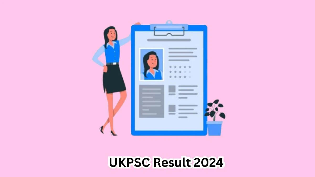 UKPSC Result 2024 Declared psc.uk.gov.in Dairy Supervisor and Sugar Cane Supervisor Check UKPSC Merit List Here - 29 April 2024