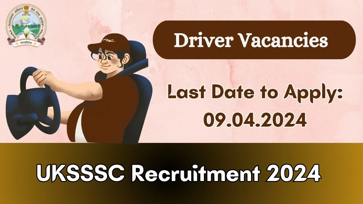 UKSSSC Recruitment 2024: New Notification Out, Check Post, Salary, Qualification, Age Limit And How to Apply