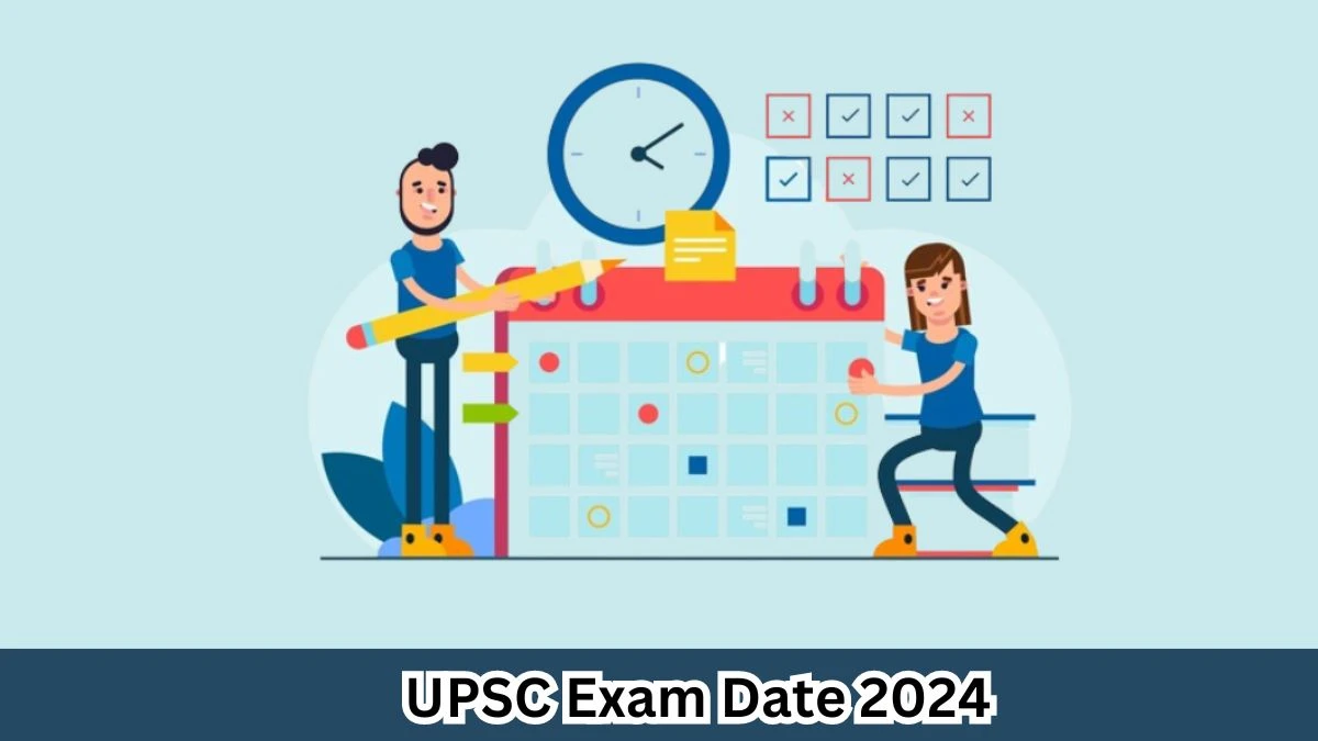 UPSC Exam Date 2024 at upsc.gov.in Verify the schedule for the examination date, Civil Services, and site details. - 2 April 2024