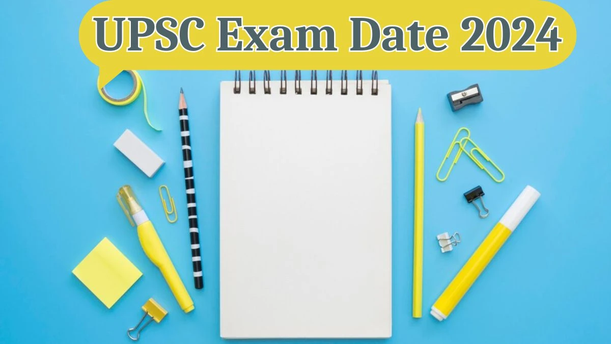 UPSC Exam Date 2024 at upsc.gov.in Verify the schedule for the examination date, Engineering Services, and site details. - 12 April 2024
