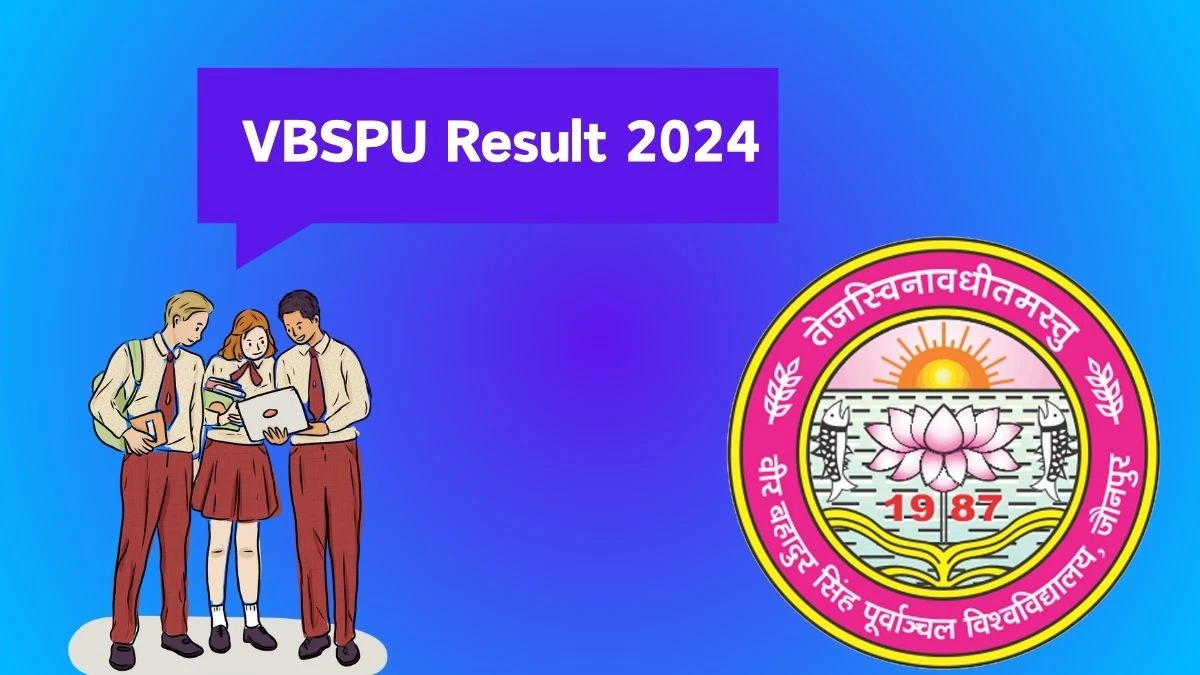 VBSPU Result 2024 (Released) at vbspu.ac.in