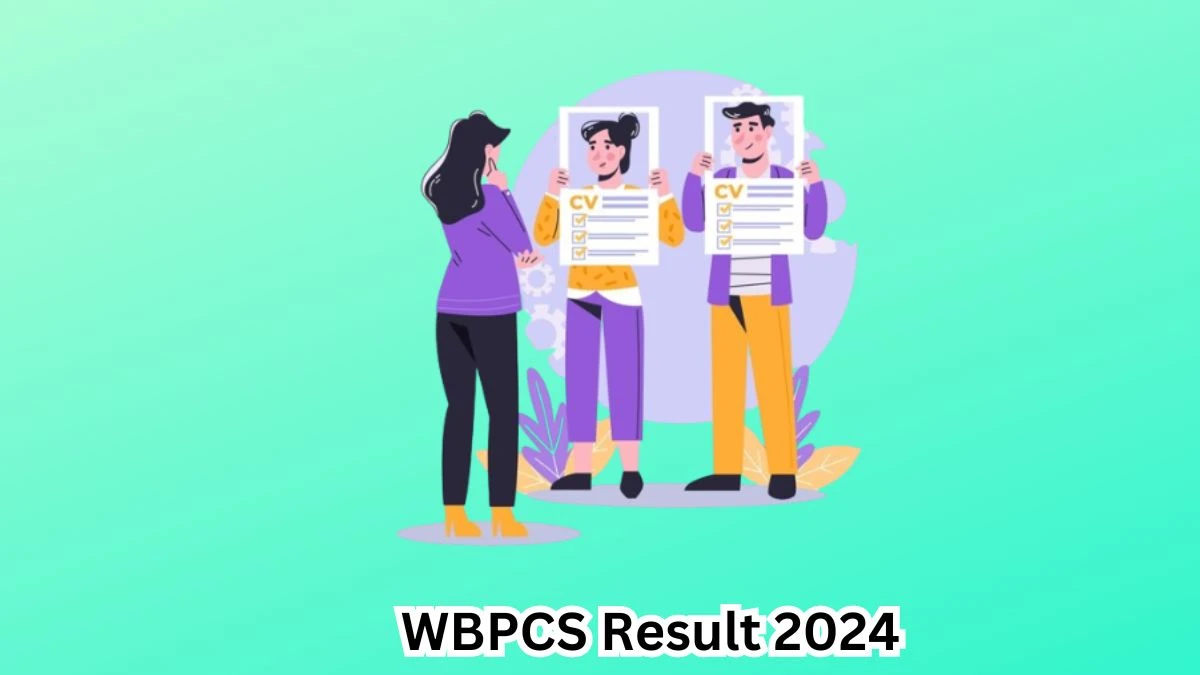 WBPCS Result 2024 Declared wbpsc.gov.in Assistant Professor (Zoology) Check WBPCS Merit List Here - 08 April 2024