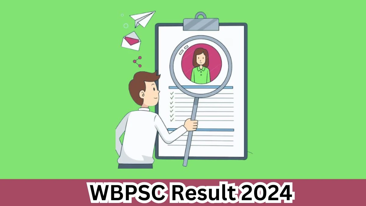 WBPSC Result 2024 Declared wbpsc.gov.in Assistant Engineer Check WBPSC Merit List Here - 06 April 2024