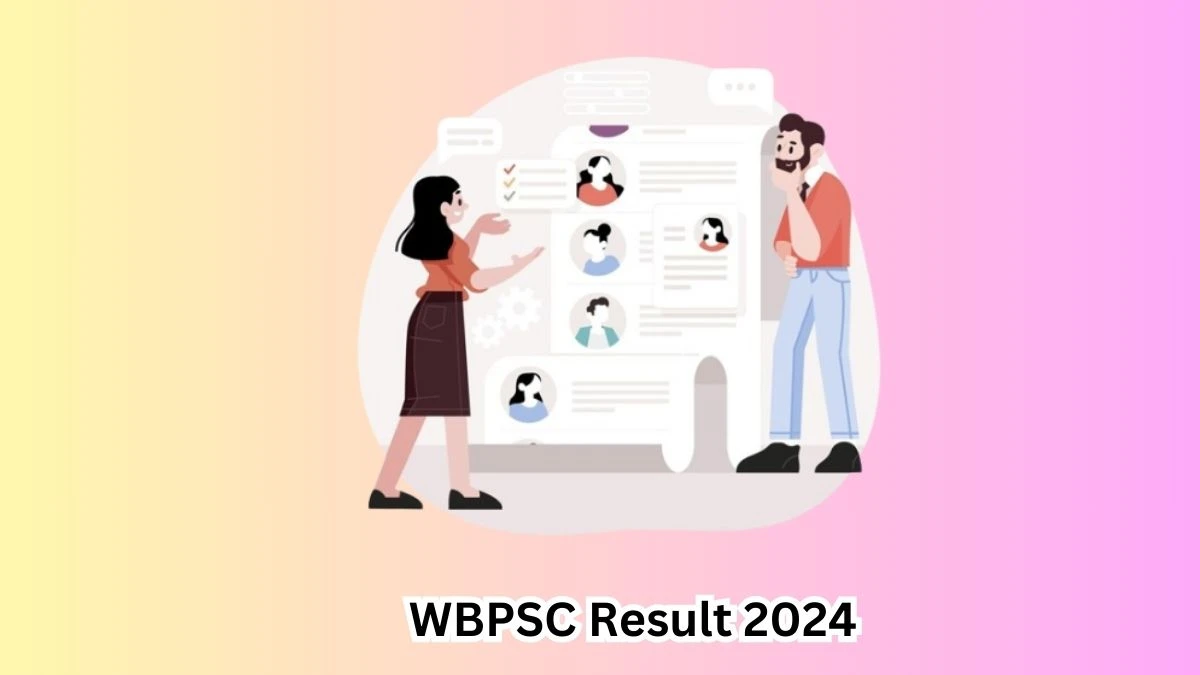 WBPSC Result 2024 To Be Released at wbpsc.gov.in Download the Result for the Sub-Inspector - 29 April 2024