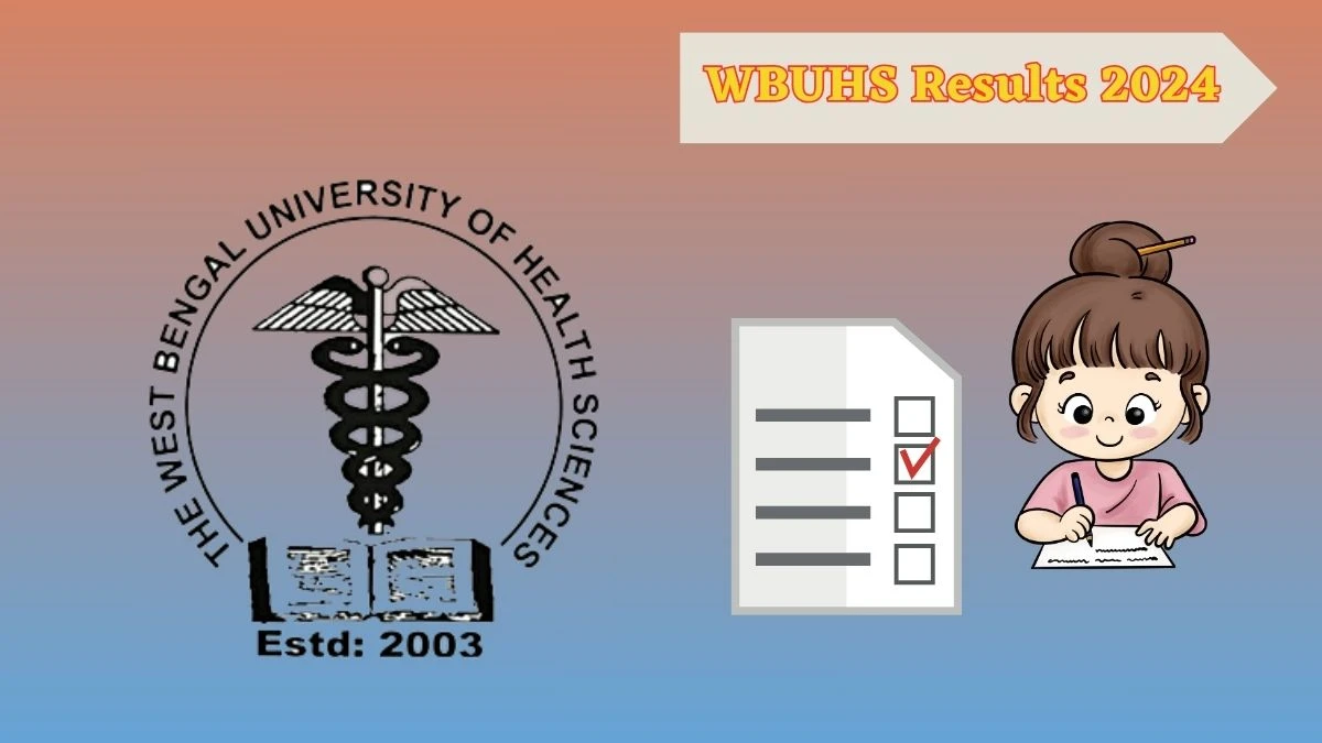 WBUHS Results 2024 (Released) at wbuhs.ac.in Check 1st BHMS Result 2024