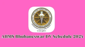 AIIMS Bhubaneswar Technician DV Schedule 2024: Check Document Verification Date @ aiimsbhubaneswar.nic.in - 09 May 2024