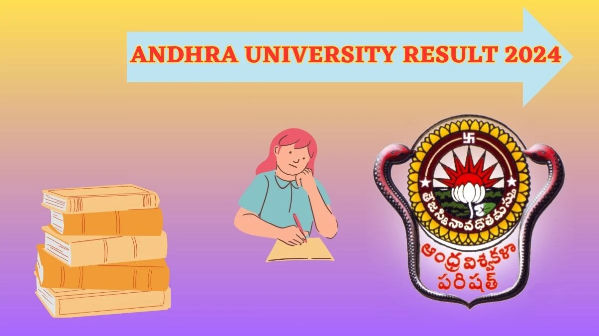 Andhra University Result 2024 (Announced) at andhrauniversity.edu.in Check B.Ed 3rd Sem Result 2024