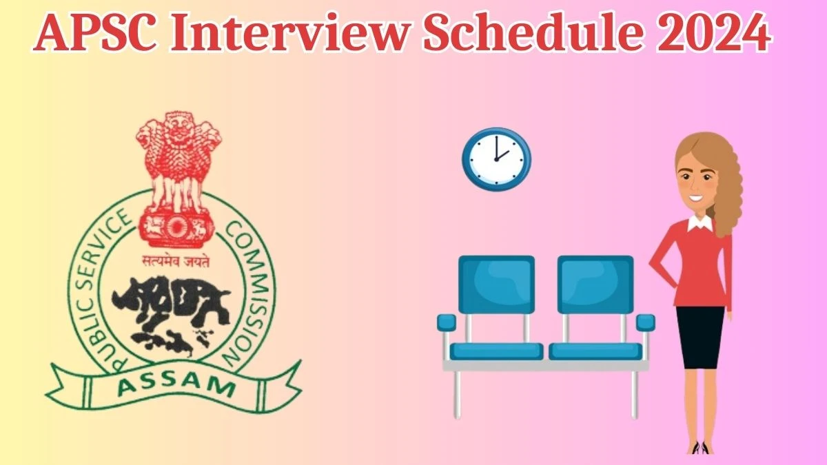 APSC Interview Schedule 2024 for Librarian cum Archive Officer Posts Released Check Date Details at apsc.nic.in - 22 May 2024