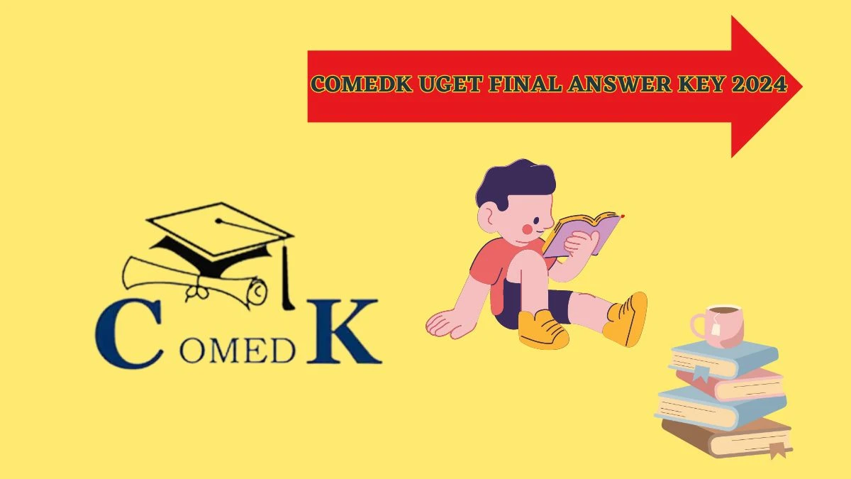COMEDK UGET Final Answer Key 2024 at comedk.org Download COMEDK UGET