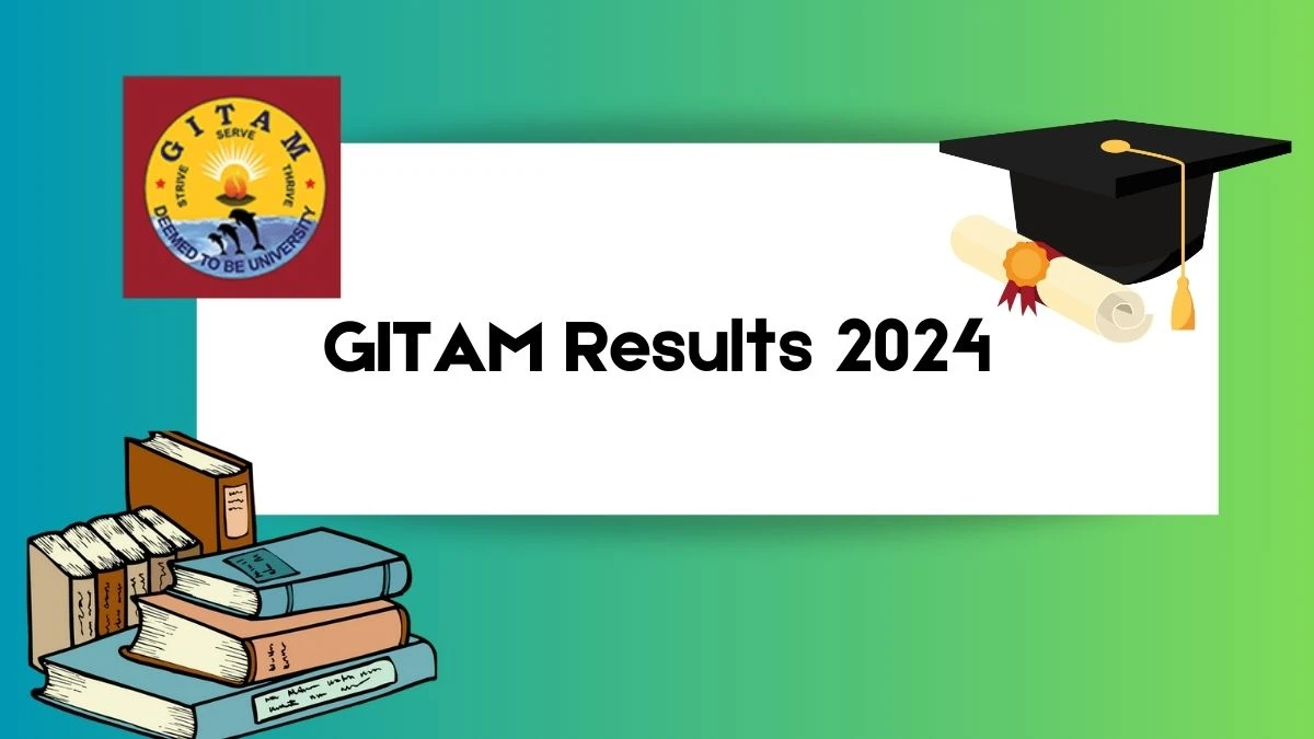 GITAM Results 2024 (Out) at gitam.edu Check  M.Arch. II Sem Reg