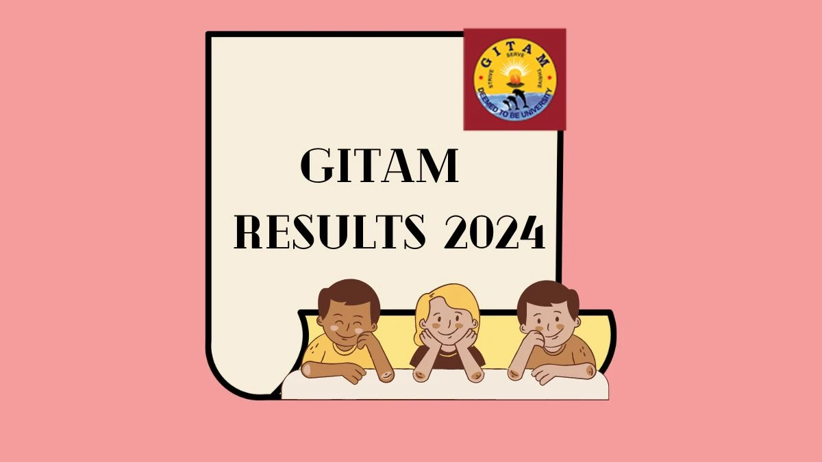 GITAM Results 2024 (Out) at gitam.edu Check PG - IV Semester Reg