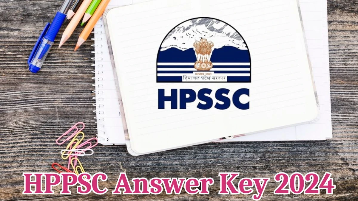 HPPSC Answer Key 2024 Available for the Lecturer Download Answer Key PDF at hppsc.hp.gov.in - 15 May 2024