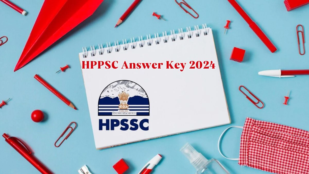 HPPSC Answer Key 2024 Available for the Research Officer Download Answer Key PDF at hppsc.hp.gov.in - 21 May 2024