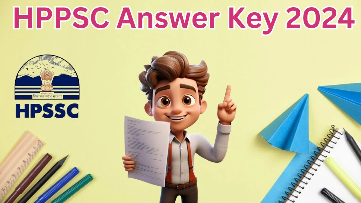 HPPSC Answer Key 2024 Available for the Scientific Officer Download Answer Key PDF at hppsc.hp.gov.in - 20 May 2024