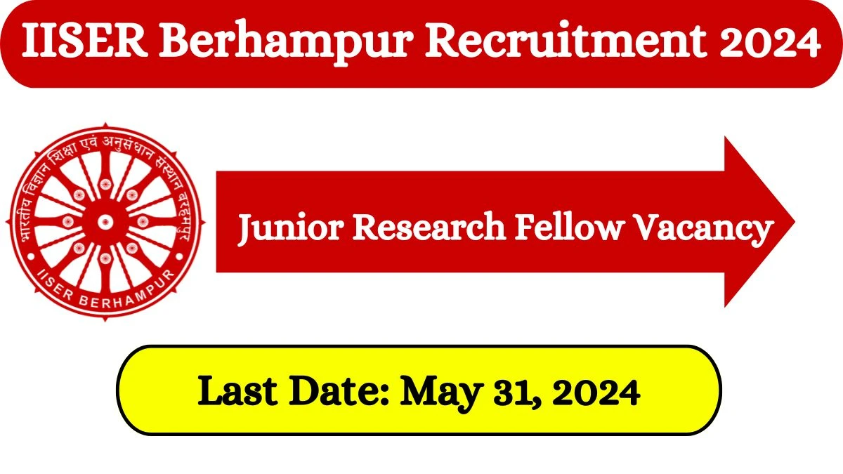 IISER Berhampur Recruitment 2024 Check Post, Age Limit, Salary, Essential Qualification And How To Apply