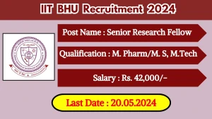 IIT BHU Recruitment 2024 New Opportunity Out, Check Vacancy, Post, Qualification and Application Procedure