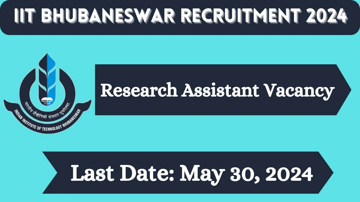 IIT Bhubaneswar Recruitment 2024 New Notification Out, Check Post, Salary, Age, Qualification And Other Imp Details