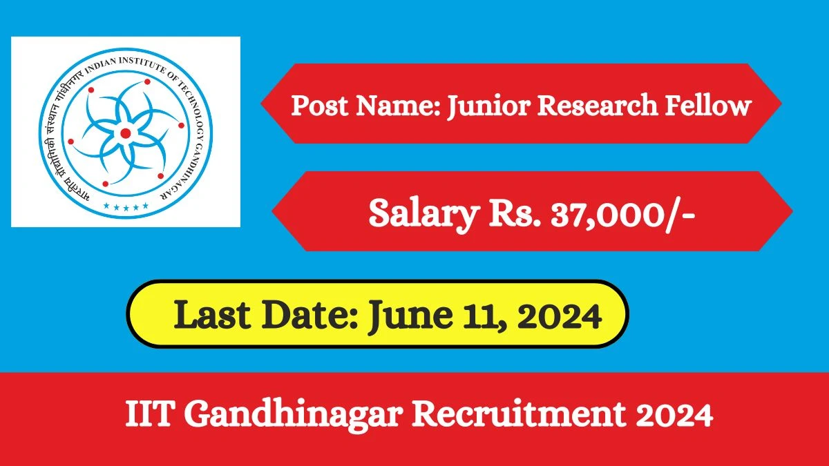 IIT Gandhinagar Recruitment 2024 New Notification Out, Check Posts, Qualification, Salary And Other Vital Details