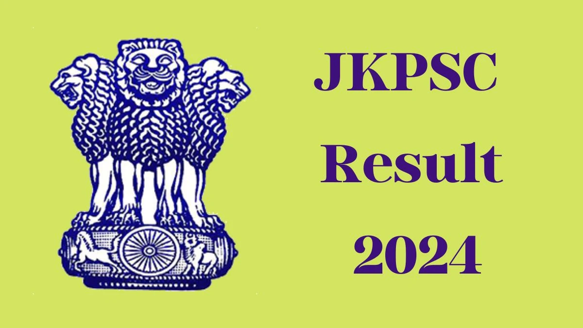 JKPSC Result 2024 Announced. Direct Link to Check JKPSC Prosecuting Officer Result 2024 jkpsc.nic.in - 15 May 2024
