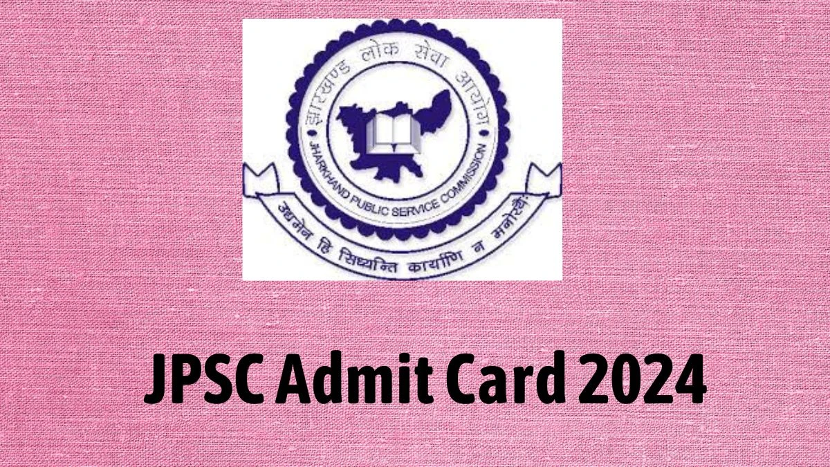 JPSC Exam Date 2024 at jpsc.gov.in Verify the schedule for the examination date, Food Safety Officer, and site details - 22 May 2024