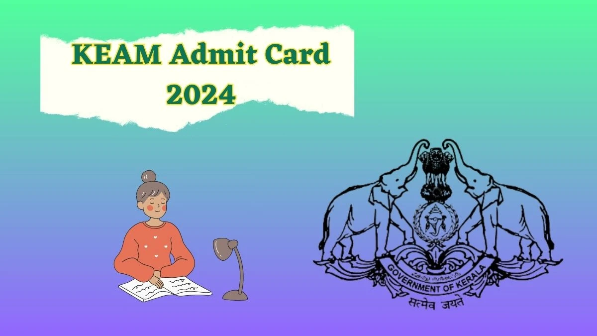 KEAM Admit Card 2024 (Soon) cee.kerala.gov.in/cee Direct Link Here