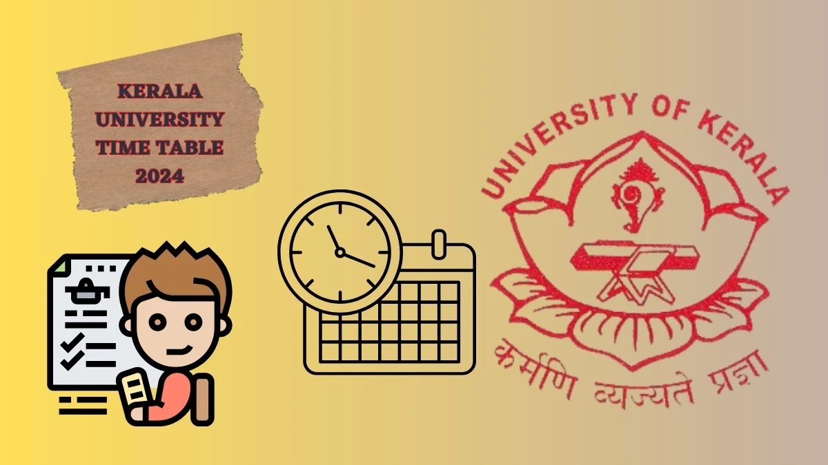 Kerala University Time Table 2024 (Out) at keralauniversity.ac.in