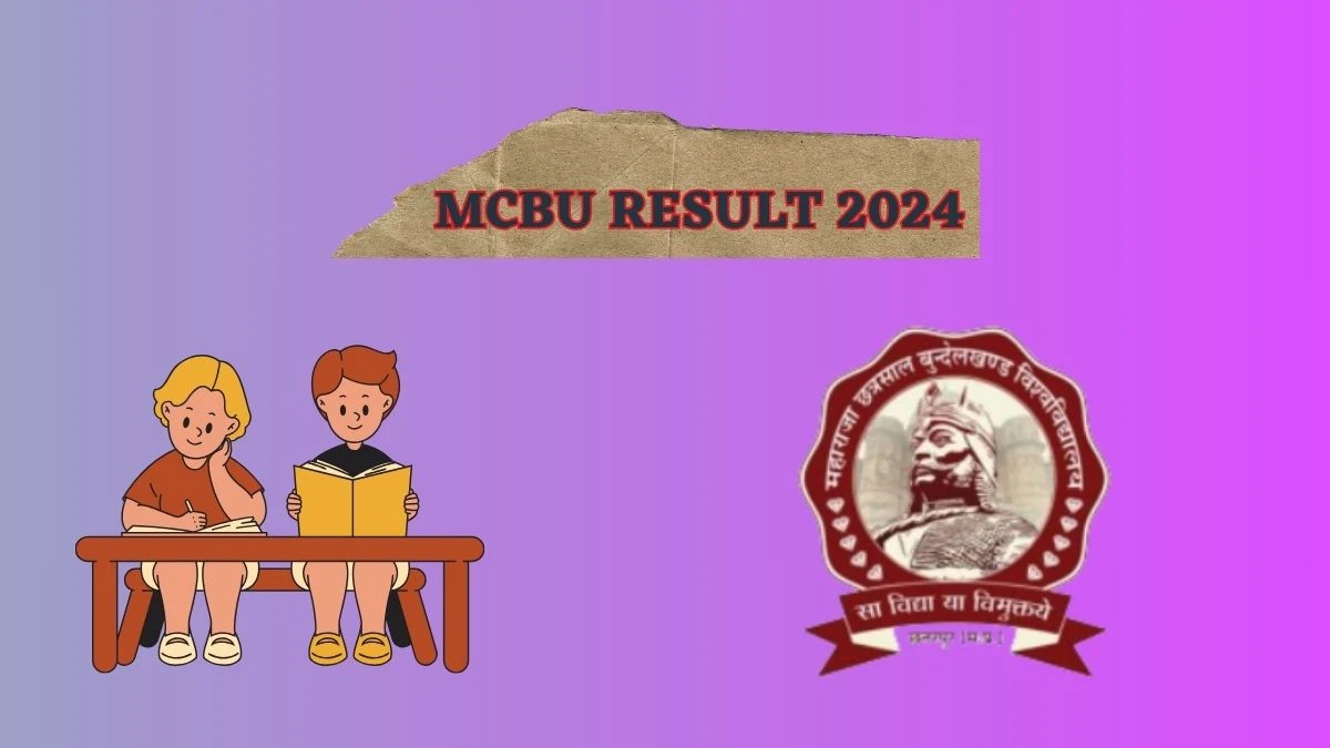 MCBU Result 2024 (Announced) at mcbu.ac.in Check Odd Sem Result 2024
