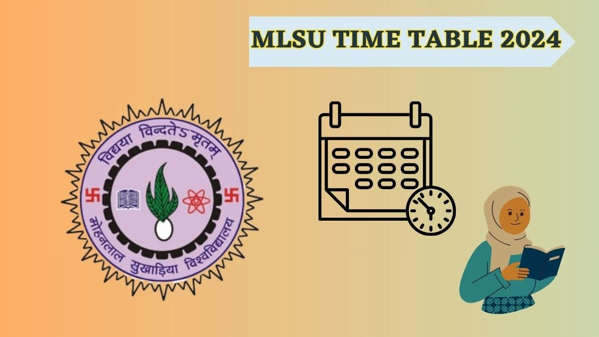 MLSU Time Table 2024 (Out) mlsu.ac.in Download Date Sheet for Order Regar B.A. I Year Details Here